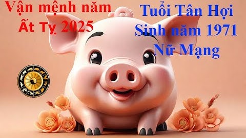 Tử vi Tuổi Tân Hợi 1971 Nữ mạng năm Ất Tỵ 2025. Sự nghiệp, tài vận, tình duyên và gia đạo.