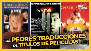 Las PEORES TRADUCCIONES de TÍTULOS de PELÍCULAS | #DATAZO