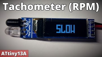 TinyTacho - RPM Meter - ATtiny13A