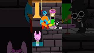 Test Iq Challenge For Sprunki & Doey Who Will Rescue Pinky? Black Or Brud?