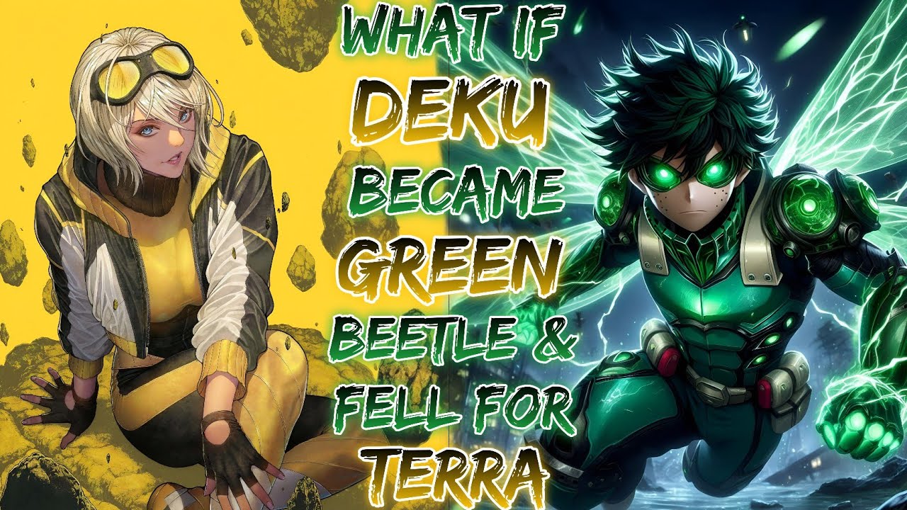 What If Deku Became Green Beetle & Fell For Terra!? | Movie 