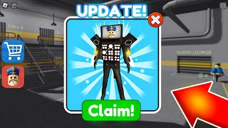 *UPDATE* NEW TITAN TV BARRY'S PRISON RUN! #ScaryObby #Roblox