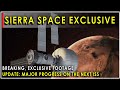 BREAKING NEWS!  Sierra Space reaches more milestones in the race to orbit, the Moon and Mars!!