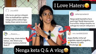 Nenga keta Q&A vlog😍…..  Na enoda haters ah love panre♥️…..#kanimozhibabu #kaniQ&A #kanivlog