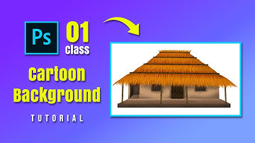 How to Make Background Design For Cartoon Animation | Class 01| Photoshop Tutorial