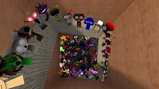 Nightmare Sprunki Nextbot ¡Persígueme en el laberinto Gmod!