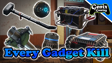 Rainbow Six Siege Every Gadget Kill Possible (Original to Season 3)