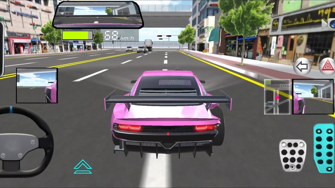 New tesla For Parking🚘⚡️- 3d Driving Class android game play || Car Game