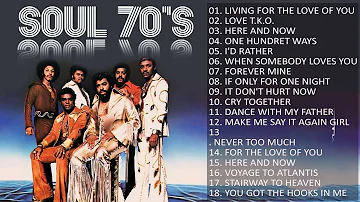 Teddy Pendergrass, The O'Jays, Isley Brothers, Luther Vandross, Marvin Gaye, Al Green - SOUL 70's