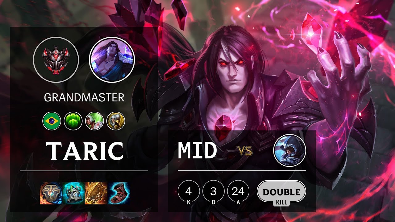 Taric Mid vs Talon - BR Grandmaster Patch 10.20