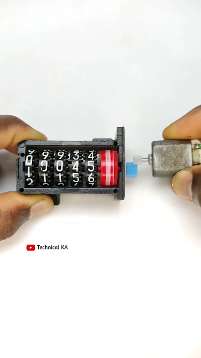 Motor Counter Meter Working