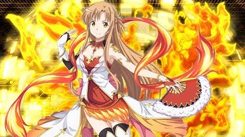 SAOIF Skill Testing 1H Rapier Burst Skill "Vermilion Bird Asuna"