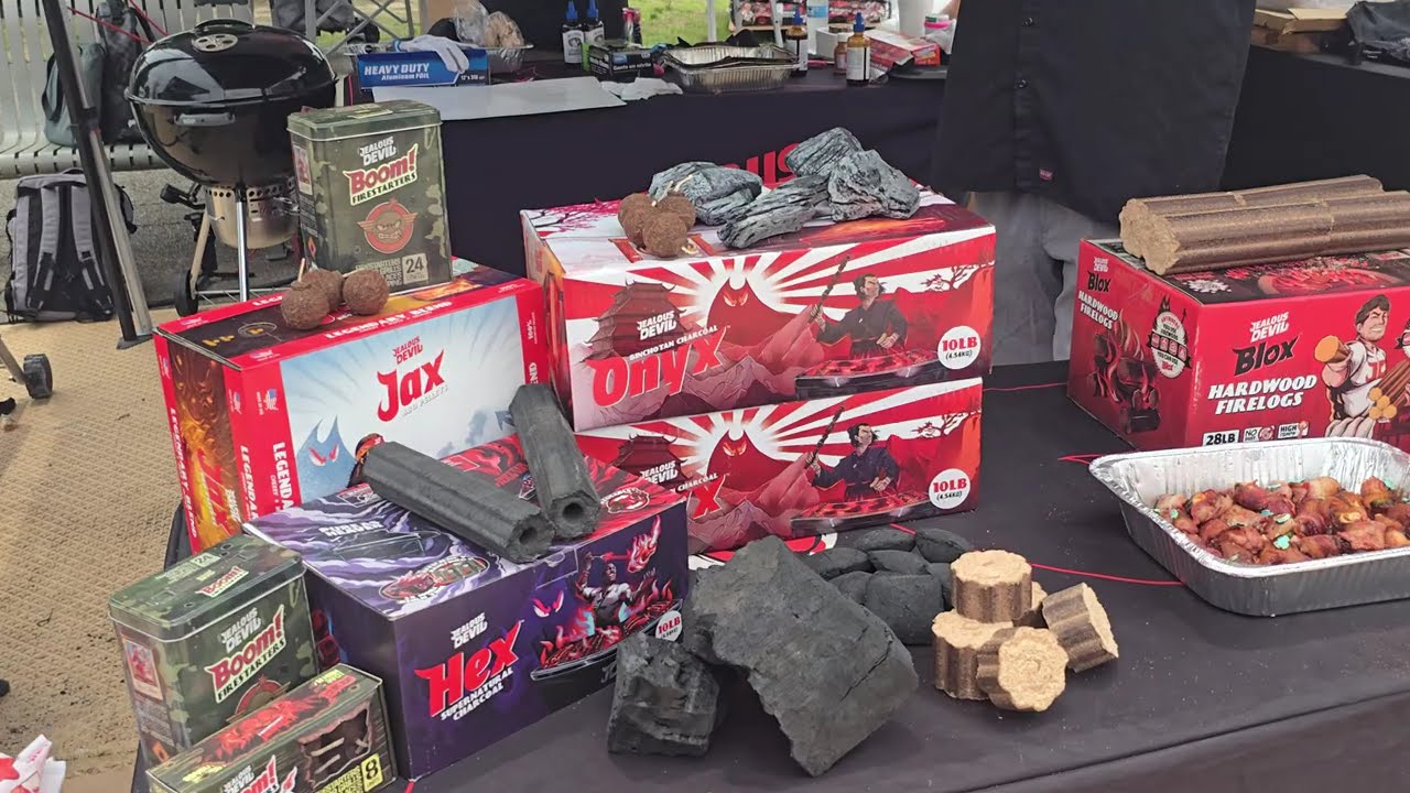 Memphis in May BBQ contest, Home Depot's setup. Which companies are there this year, 2025?