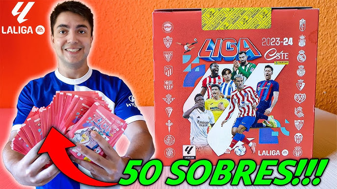 APERTURA LIGA ESTE 2023-24 ALBUM STARTER PACK + CAJA 50 SOBRES!!! 