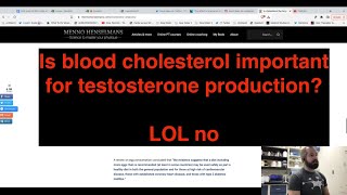 Kevin Bass vs. Menno Henselmanns: Does dietary cholesterol increase testosterone and muscle gainz?