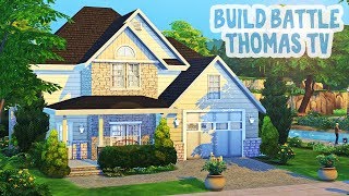 Build Battle with Thomas TV || The Sims 4 Family Home: Speed Build