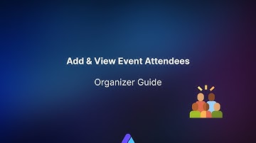 Add attendees to the event & view the list | December 2023 #airmeet #organizerguide