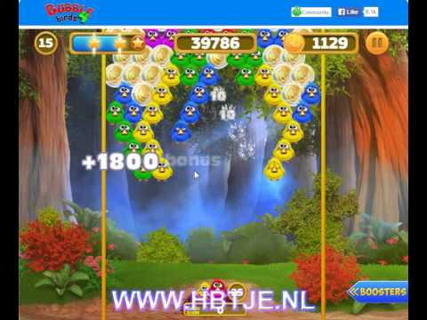 Bubble Birds 4 level 15