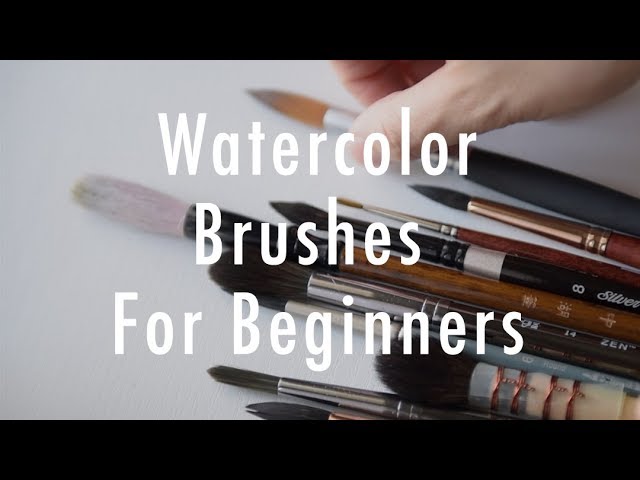 How to NOT Ruin Your Watercolor Brushes - How to Take Care of Your Brushes  