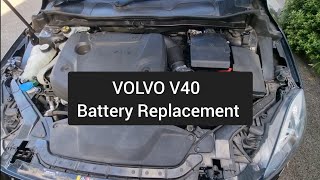 Volvo V40 Cross Country Battery Replacement