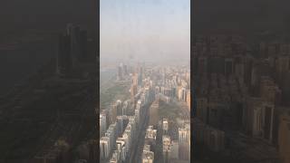 Lost in the Abu Dhabi skyline. Look at all the layers! | #UAE #AbuDhabi #Cityscape #shorts