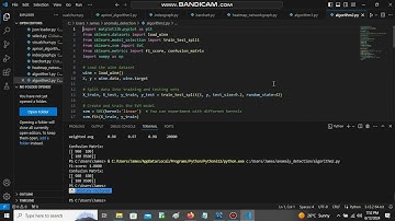 python confusion matrix