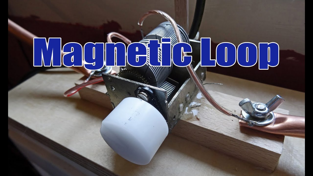 Magnetische Magnetic Loop Antenne Kurzwelle Indoor DIY Eigenbau - YouTube
