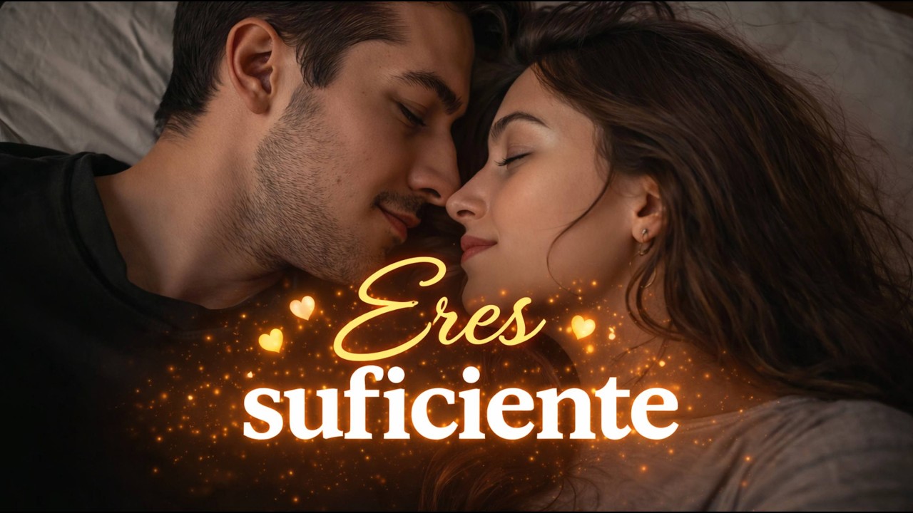 Eres suficiente 💖 balada romántica de amor verdadero y aceptación sincera