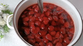 Всегда Удачное Клубничное Варенье. Весь Секрет в Приготовлении!/klubnikali 🍓 murobbo/