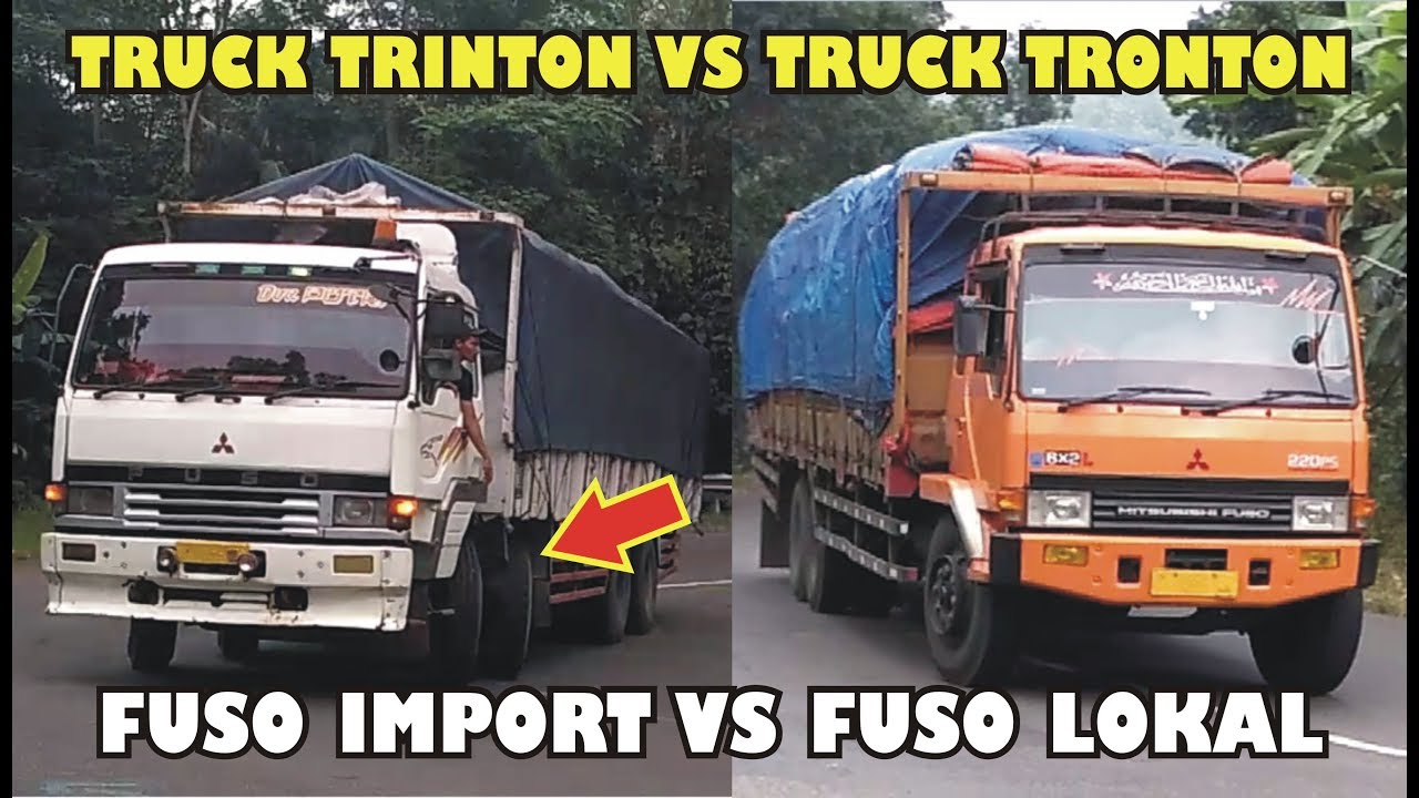  PERBEDAAN  TRUK  FUSO  IMPORT VS TRUK  FUSO  LOKAL COBA LIHAT 