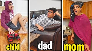 Kid vs. Dad vs. Mom: WHEN THE DOORBELL RINGS