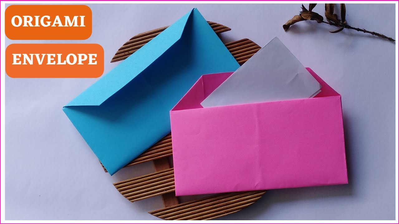 DIY EASY Envelope How to make Paper Envelope (Origami Envelope