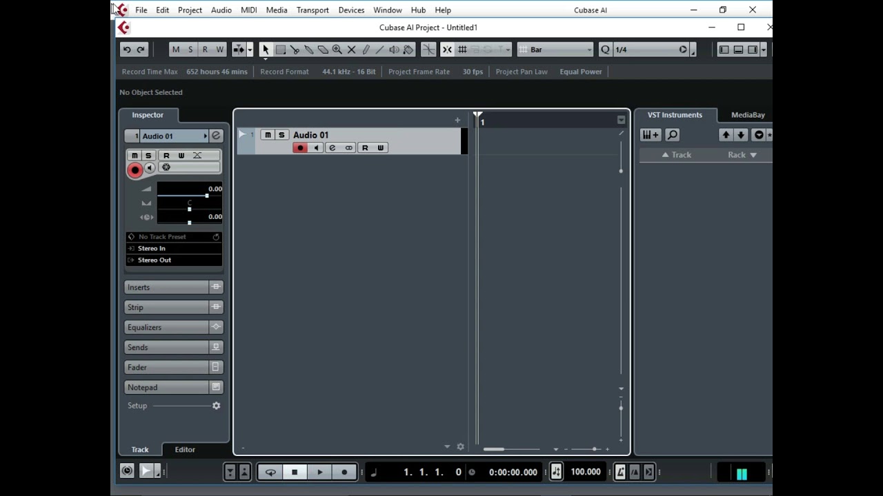 Cubase tempo issue resolution eg changing from 4/4 to 6/8