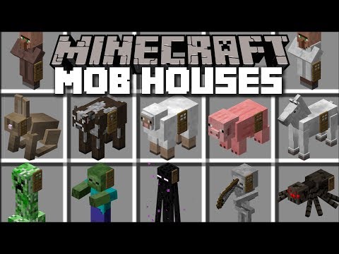 minecraft-mob-house-mod-/-spawn-your-own-mob-houses-and-live-inside-them!!-minecraft