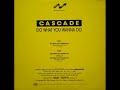 Cascade ‎– Do What You Wanna Do (Speed Mix) (VinylRip)