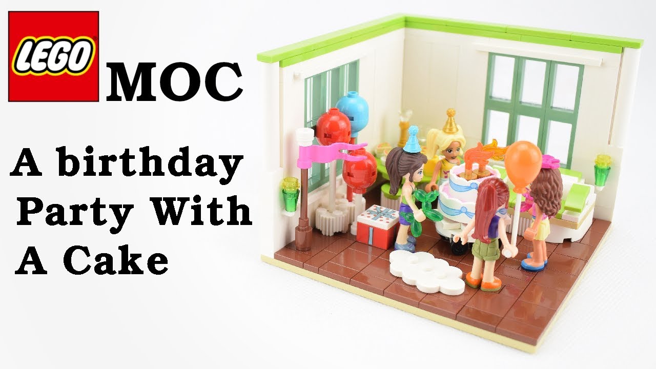 レゴ フレンズ作品 A Birthday Party With A Cake Leaks