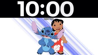 Disney Holiday / Vacation Digital Countdown Timer Clock. Lilo