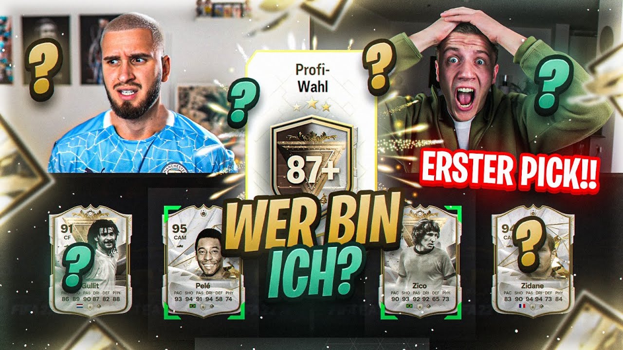 ERSTER ICON PICK! 🔥🔥 ICON PLAYER PACK WER BIN ICH? 😍 FEELFIFA vs IamTabak