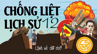 KIẾN THỨC CHỐNG LIỆT MÔN LỊCH SỬ 12 (Phần lịch sử Việt Nam)