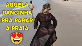 Lisa E Galega Bruta Aprontando E Dançando Na Praia De Canas Vieiras - Floripa - Sta Catarina