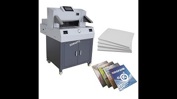 Brand New ZM-500V9 Auto Electric Paper Cutting Machine From China Manufacturer