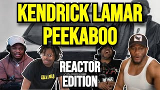 Kendrick Lamar - Peekaboo - Reaction Mashup