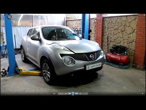 Замена масла в механической коробке передач на Nissan JUKE 1,6 Ниссан Жук 2011 года