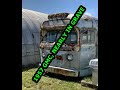 STARTING UP A 1957 GMC BUS AFTER SITTING FOR 17 YEARS