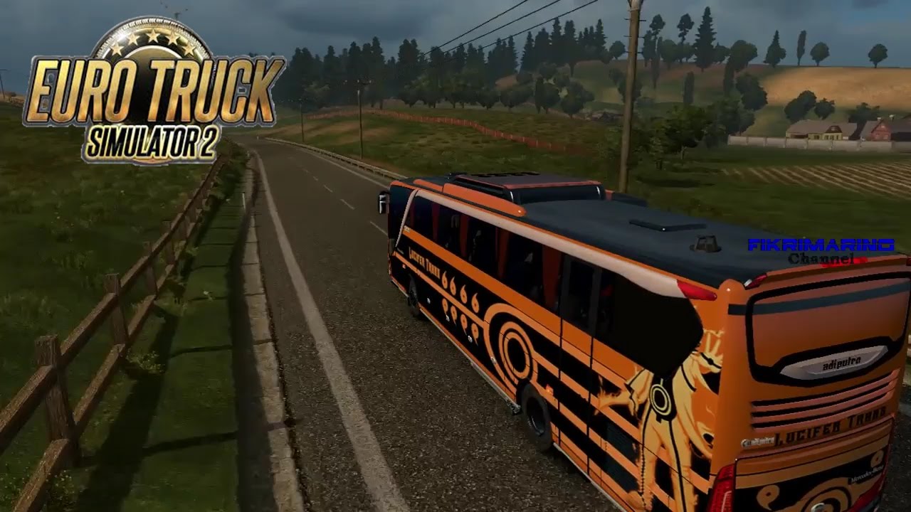 Ets 2 Bus Mod Lucifer Trans Naruto Shd Youtube