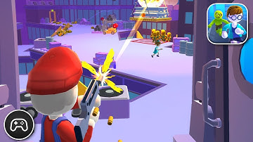 Helicopter Escape 3D - Gameplay Walkthrough Part 10 - Shooting Game Levels To Play (iOS, Android)