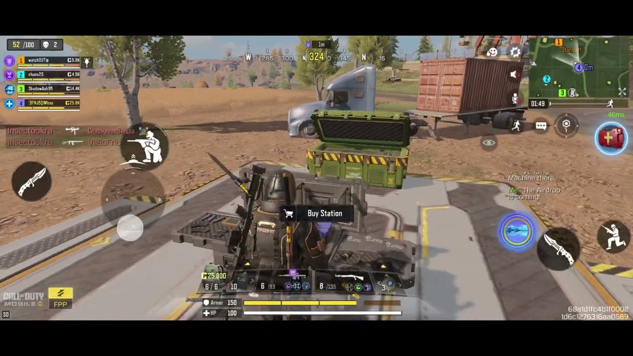 New video  codm game 1vs5 victory. The mach?