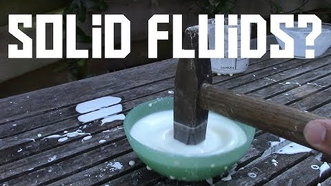 What is a non newtonian fluid? (AKIO TV)