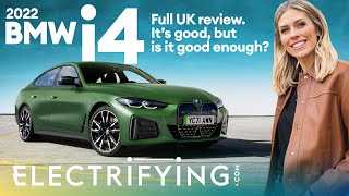 BMW i4 2022 in-depth review – Can it really beat a Tesla Model 3? / Electrifying