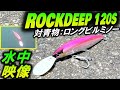 水中映像【ロックディープ120S】シーバスも青物も狙いたい！欲張りなあなたの為のルアー！コルトスナイパー ROCKDEEP